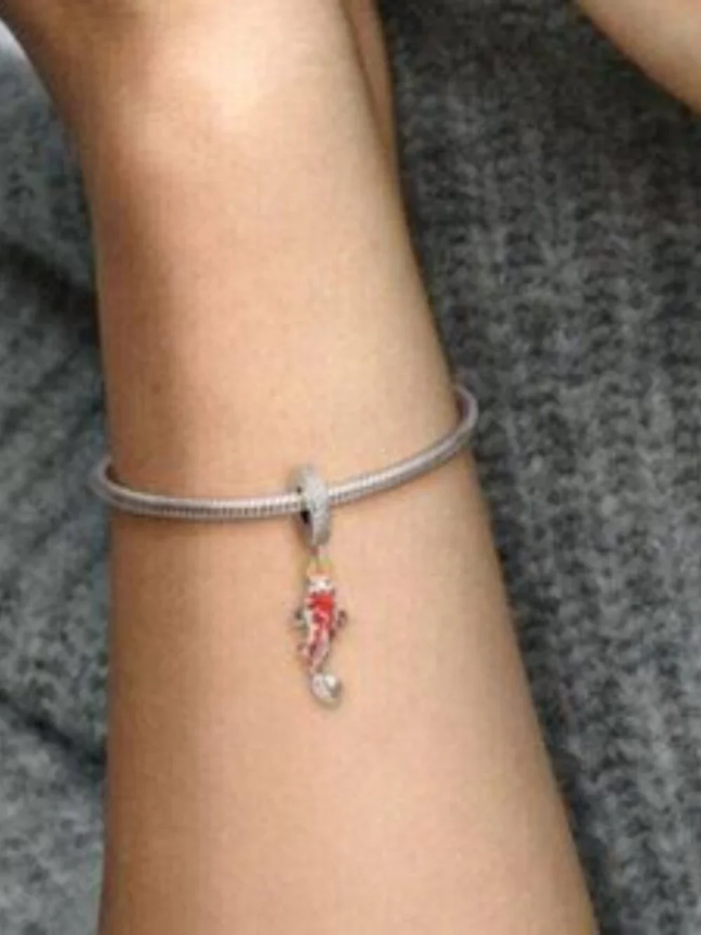 Pandora Good Fortune Carp Fish Dangle Charm